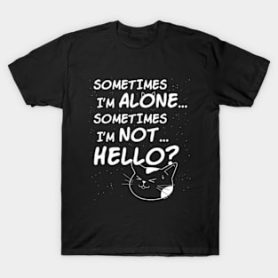 Lonely Cat T-Shirt